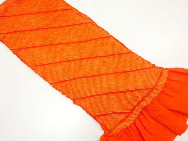 JAPANESE KIMONO / SHIBORI OBIAGE FOR FURISODE